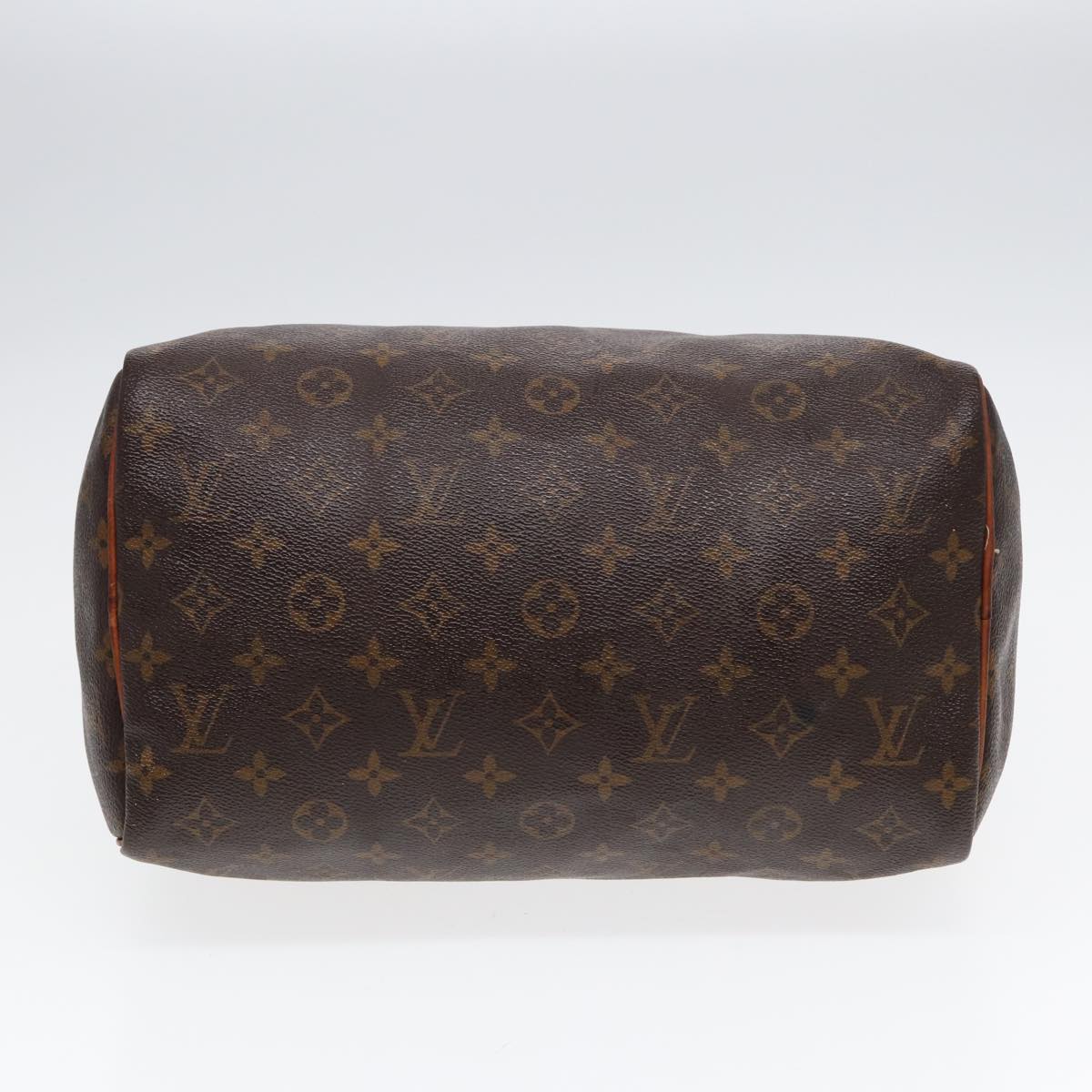 LOUIS VUITTON Monogram Speedy 30 Hand Bag M41526 LV Auth 78069