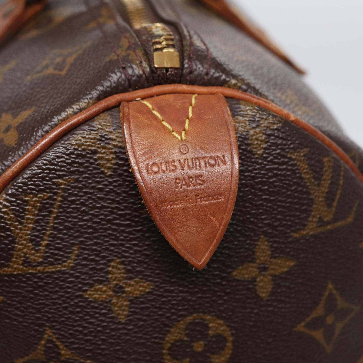 LOUIS VUITTON Monogram Speedy 30 Hand Bag M41526 LV Auth 78069