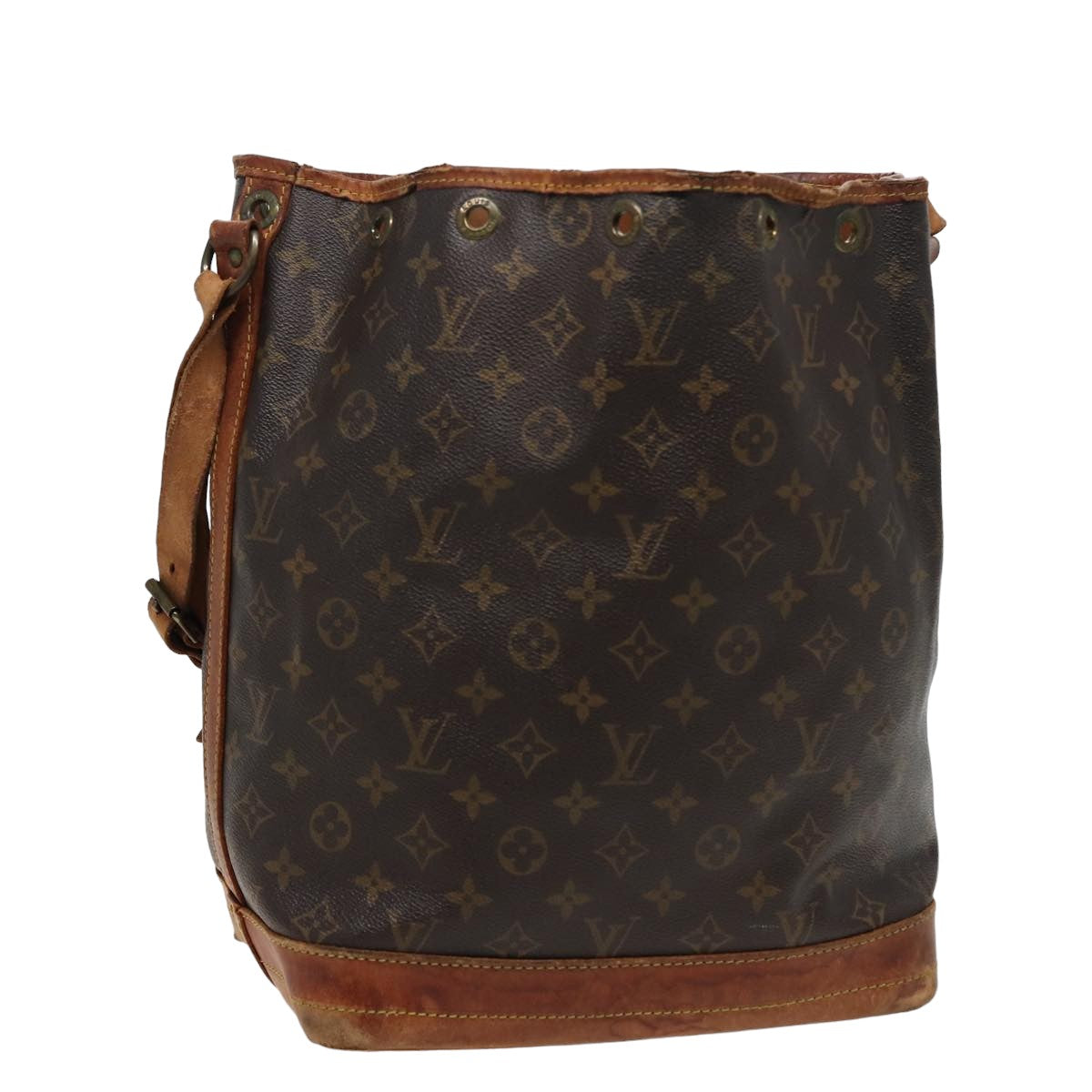 LOUIS VUITTON Monogram Noe Shoulder Bag M42224 LV Auth 78163