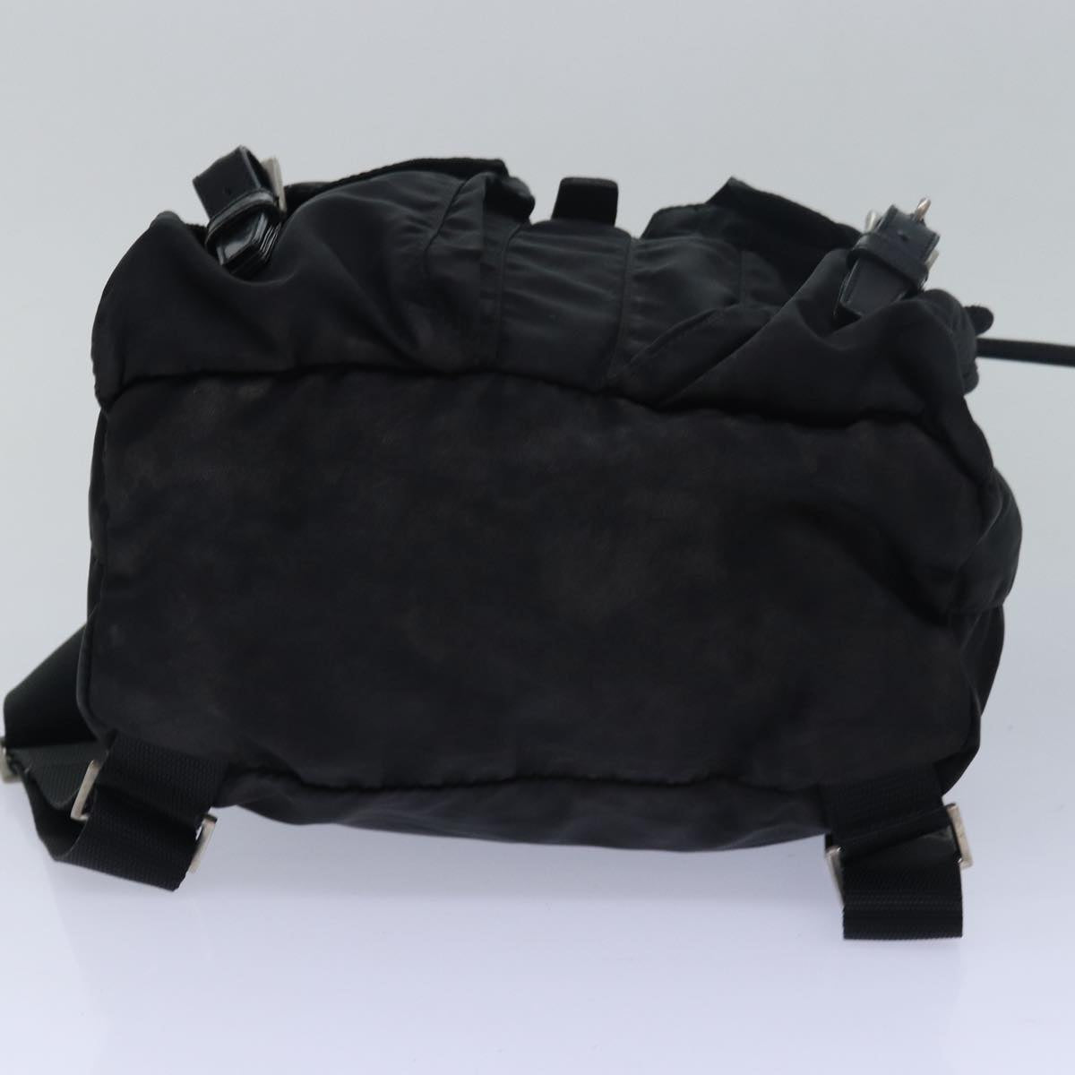 PRADA Backpack Nylon Black Auth 78254