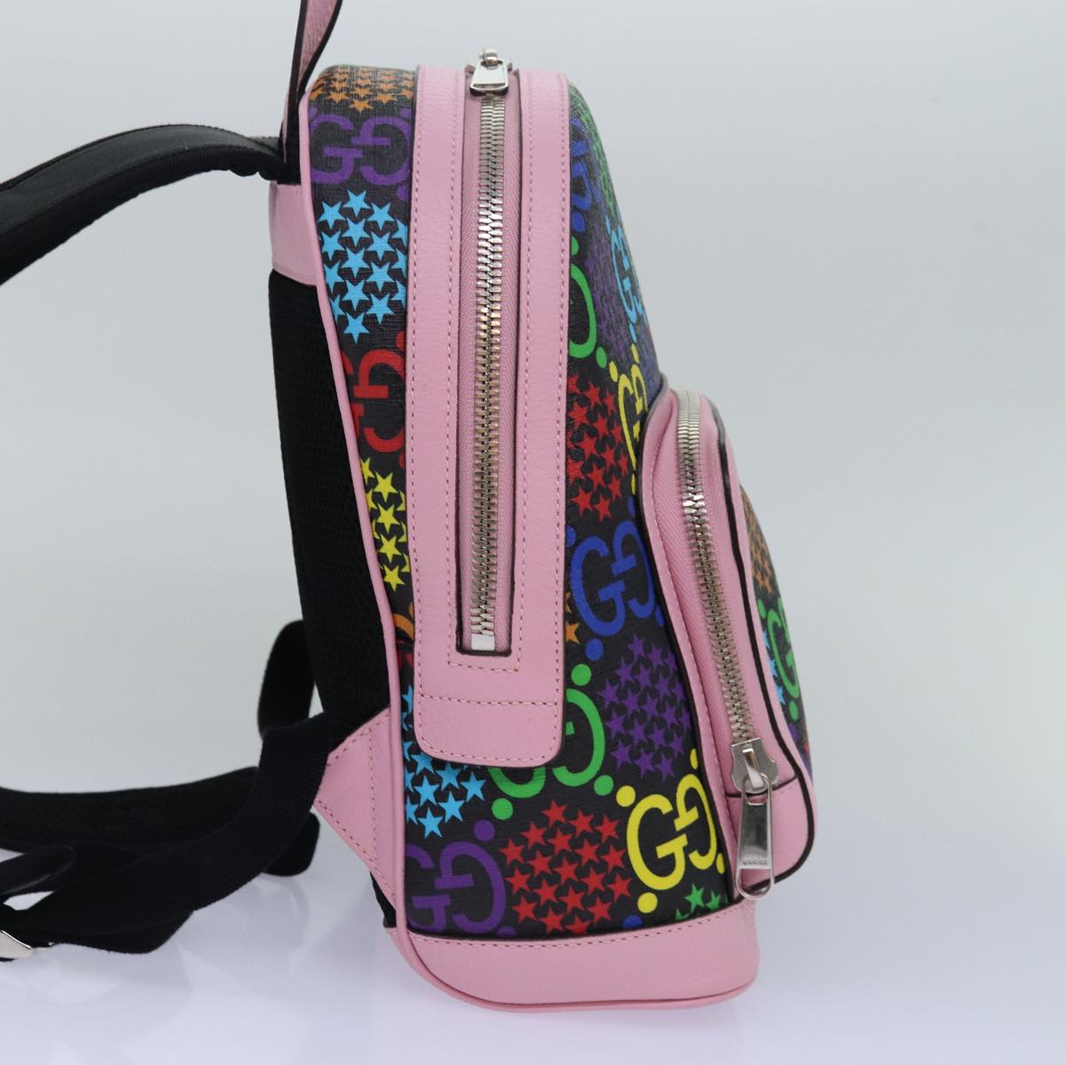 GUCCI GG Psychedelic Backpack Multicolor 601296 Auth 78285A