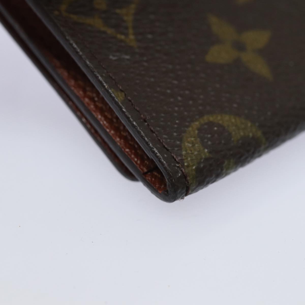 LOUIS VUITTON Monogram Amberop Cartes De Visit Card Case M62920 LV Auth 78555