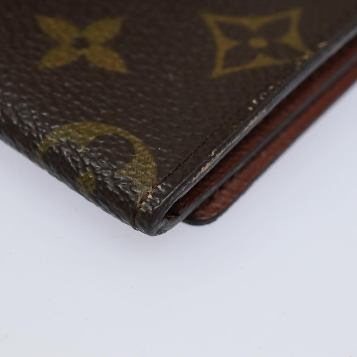 LOUIS VUITTON Monogram Amberop Cartes De Visit Card Case M62920 LV Auth 78555