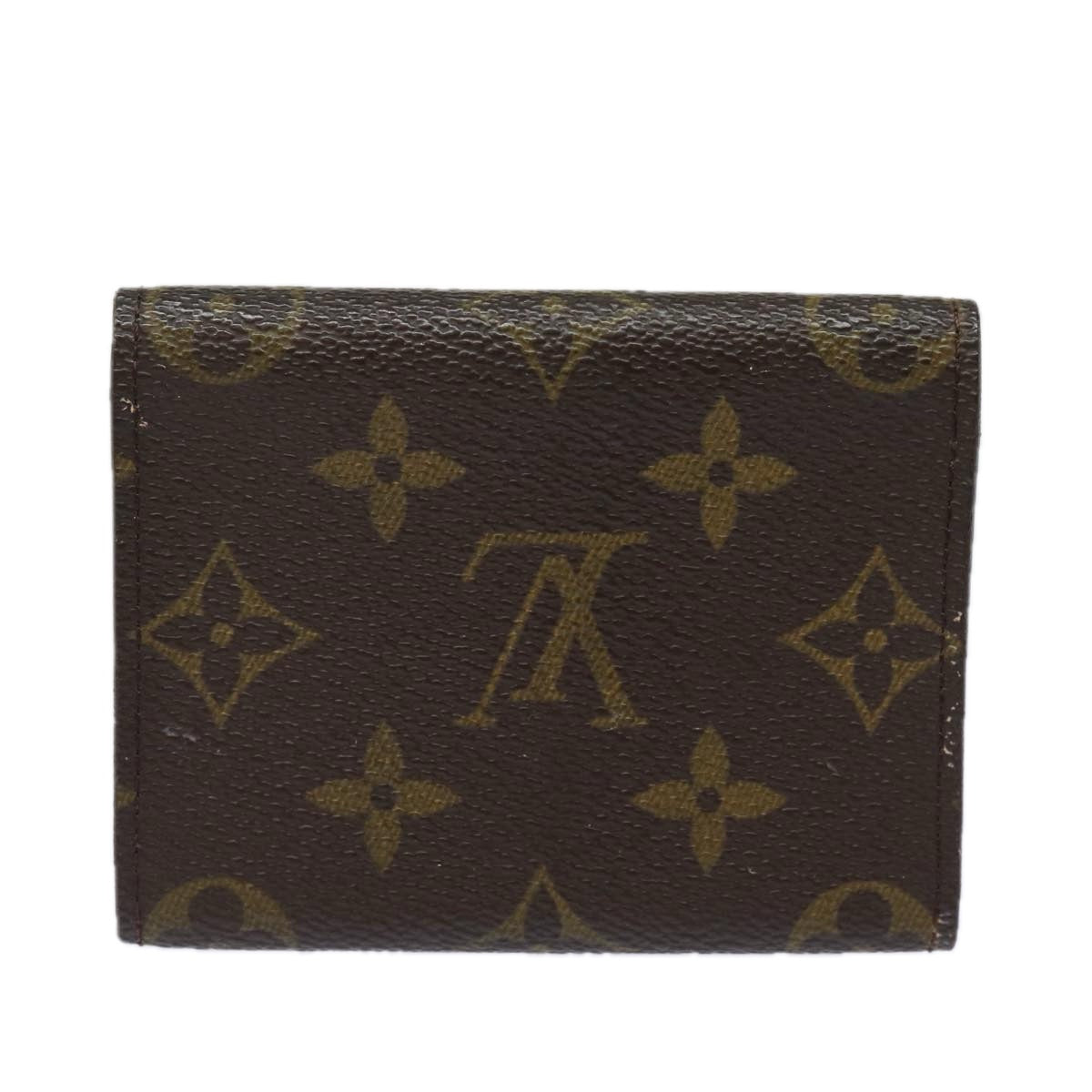 LOUIS VUITTON Monogram Amberop Cartes De Visit Card Case M62920 LV Auth 78555