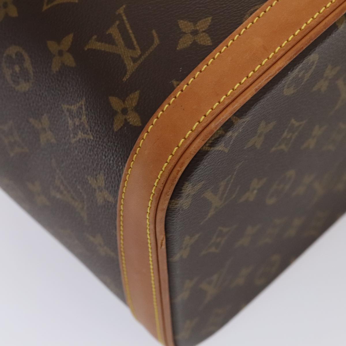 LOUIS VUITTON Monogram Nice Hand Bag M47280 LV Auth 78570