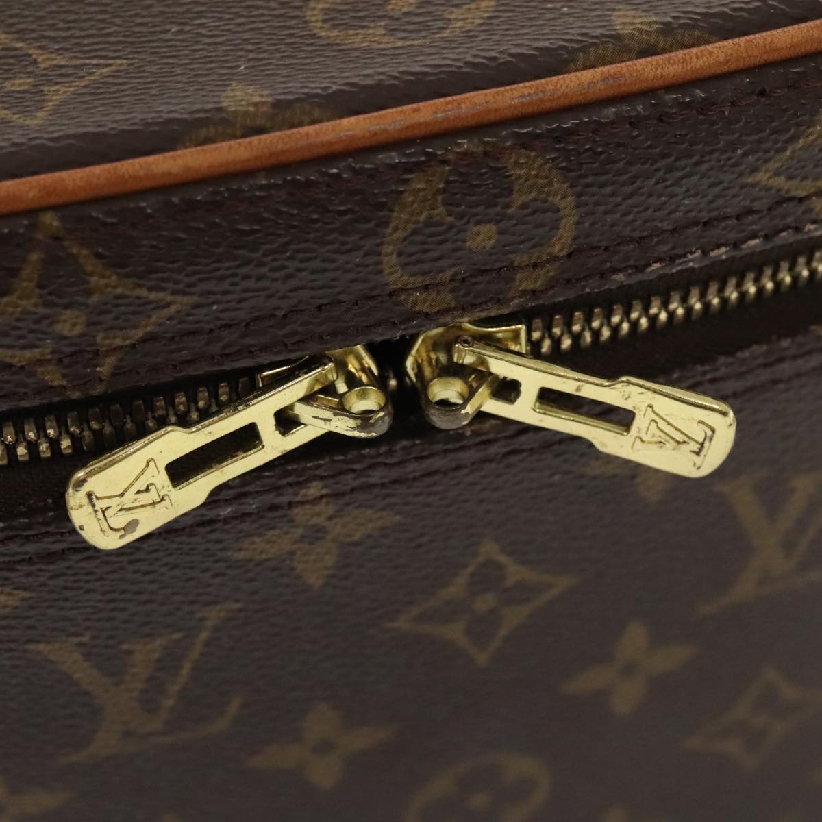 LOUIS VUITTON Monogram Nice Hand Bag M47280 LV Auth 78570