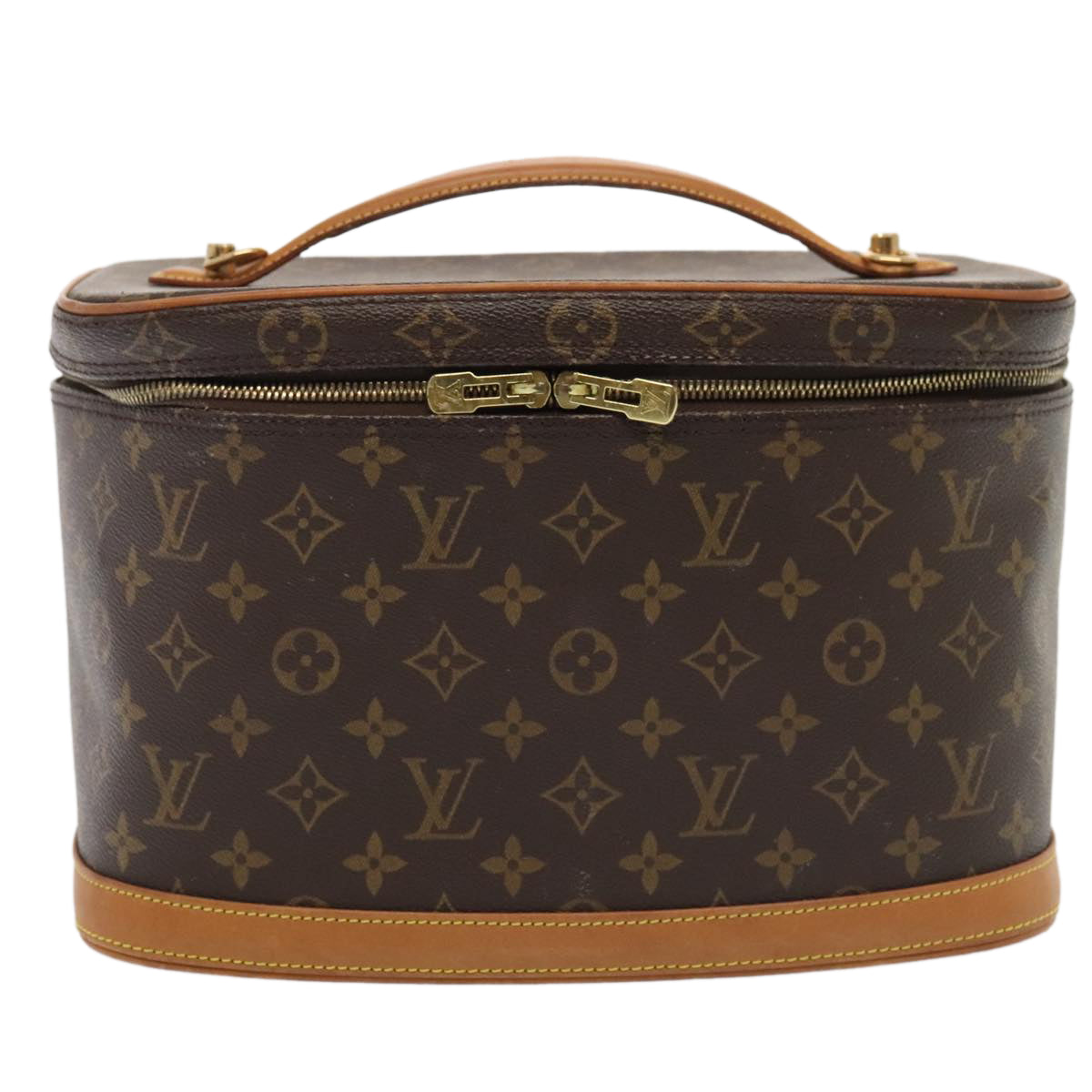 LOUIS VUITTON Monogram Nice Hand Bag M47280 LV Auth 78570