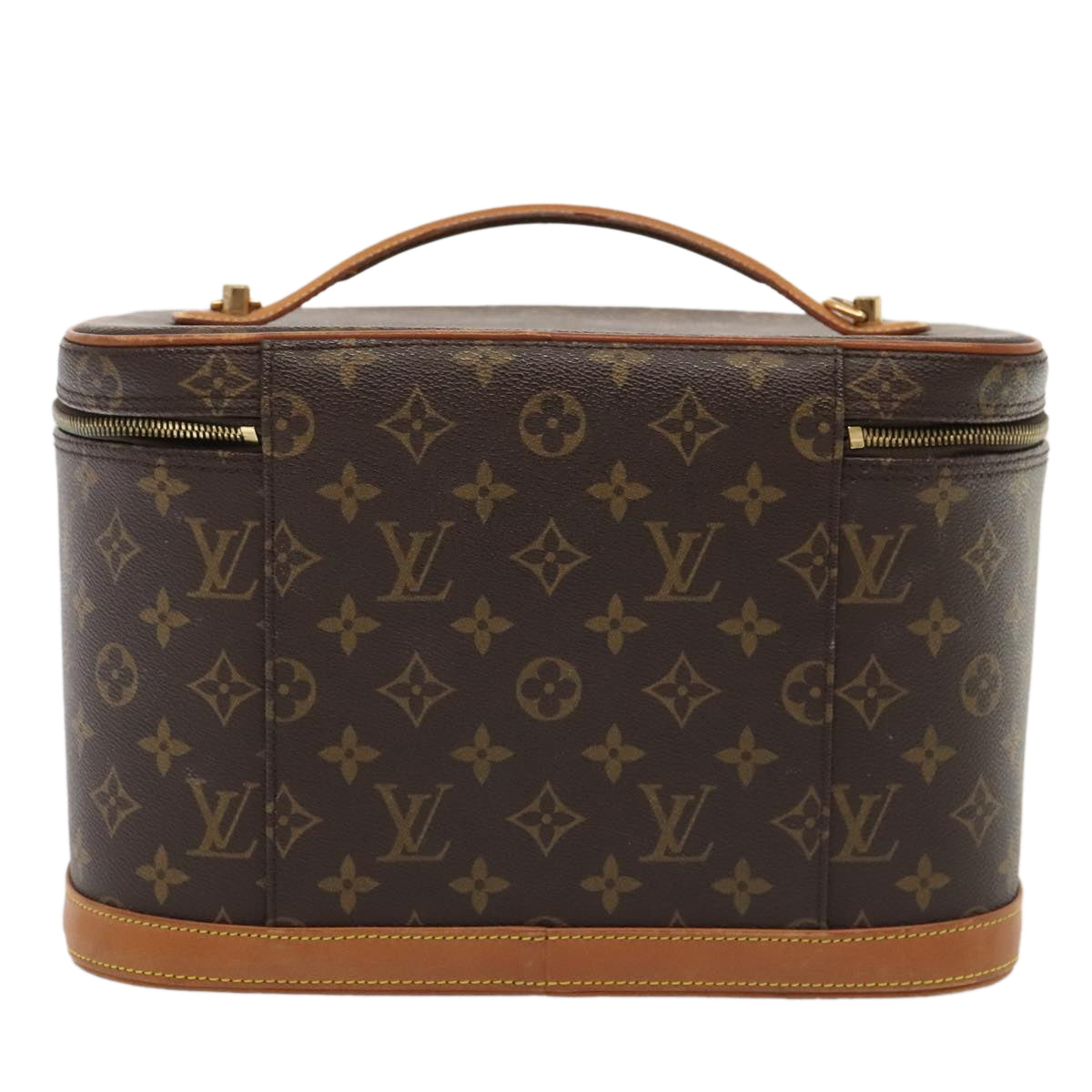 LOUIS VUITTON Monogram Nice Hand Bag M47280 LV Auth 78570