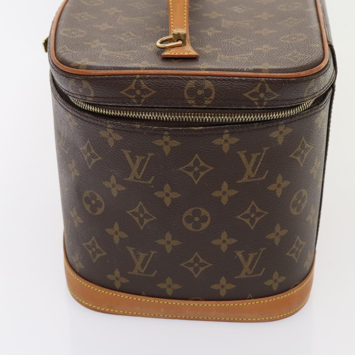 LOUIS VUITTON Monogram Nice Hand Bag M47280 LV Auth 78570