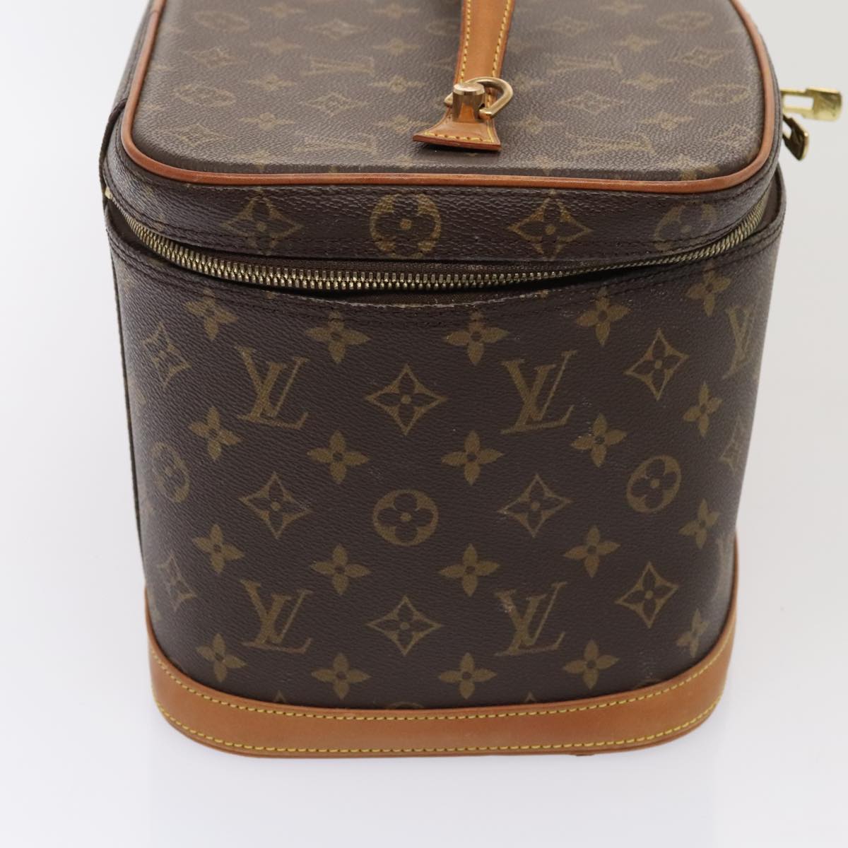 LOUIS VUITTON Monogram Nice Hand Bag M47280 LV Auth 78570