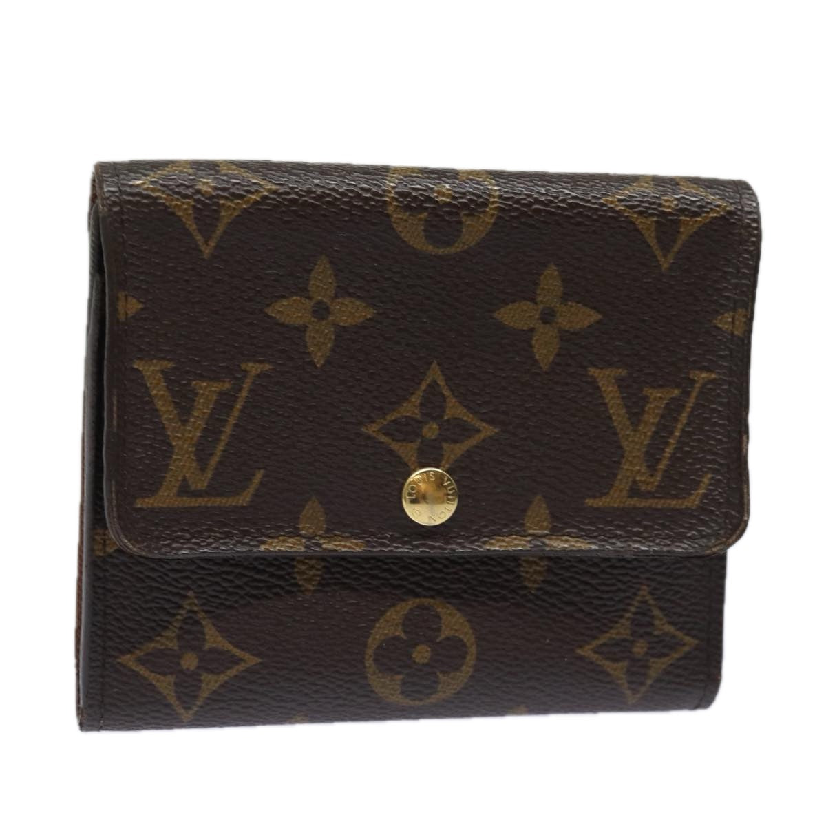 LOUIS VUITTON Monogram Portefeuille Anais Wallet M60402 LV Auth 78646