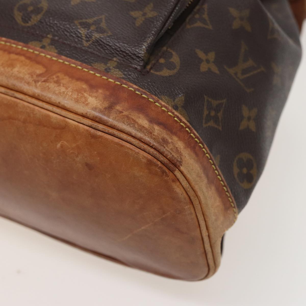 LOUIS VUITTON Monogram Montsouris MM Backpack M51136 LV Auth 78705