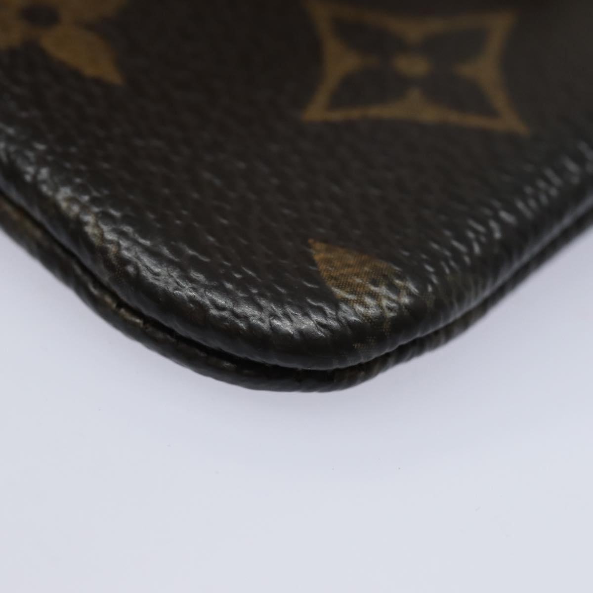 LOUIS VUITTON Monogram Pochette Cles Coin Purse M62650 LV Auth 78863