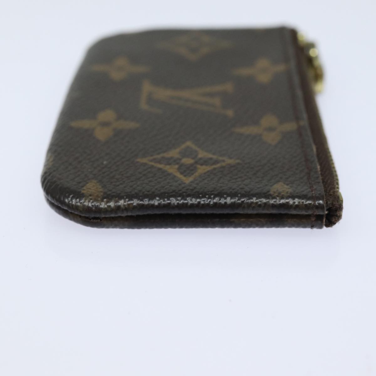 LOUIS VUITTON Monogram Pochette Cles Coin Purse M62650 LV Auth 78863