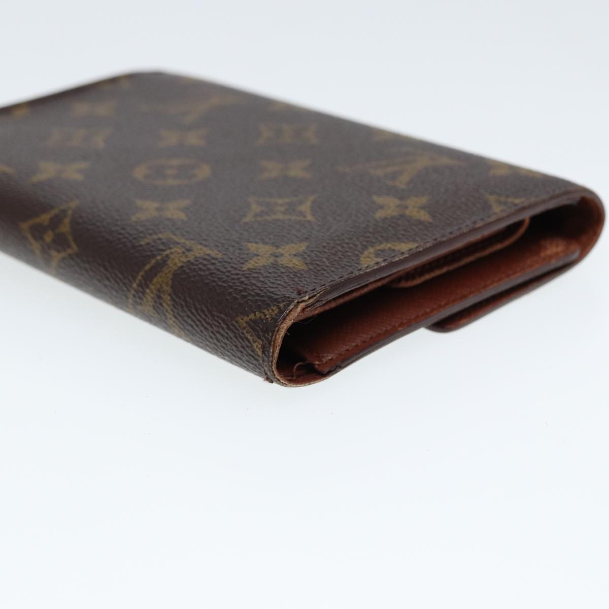 LOUIS VUITTON Monogram Portefeuille Tresol Wallet M61736 LV Auth 78869