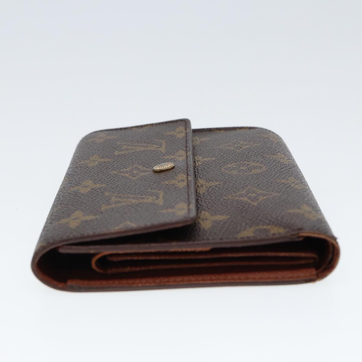 LOUIS VUITTON Monogram Portefeuille Tresol Wallet M61736 LV Auth 78869