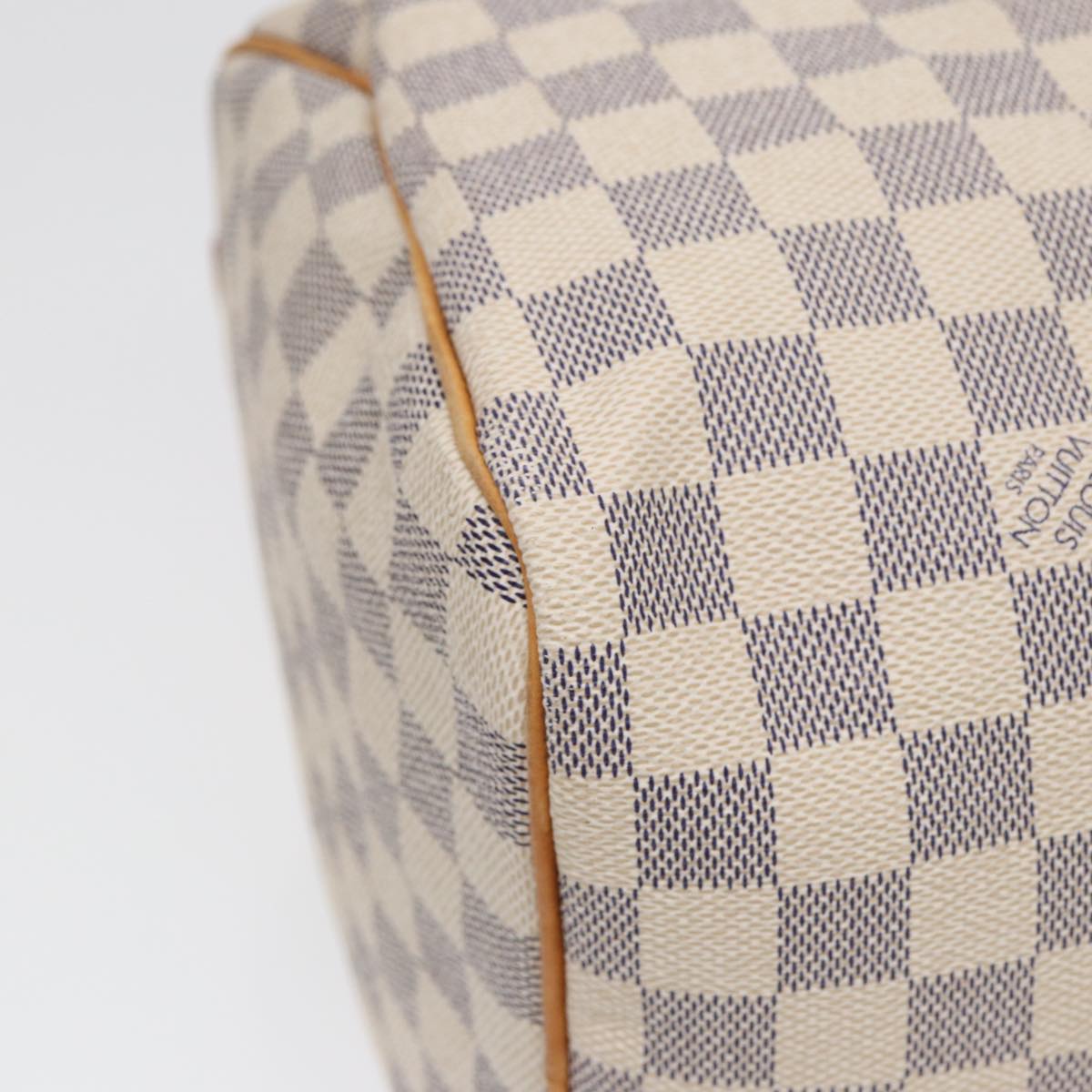 LOUIS VUITTON Damier Azur Speedy 30 Hand Bag N41533 LV Auth 78933