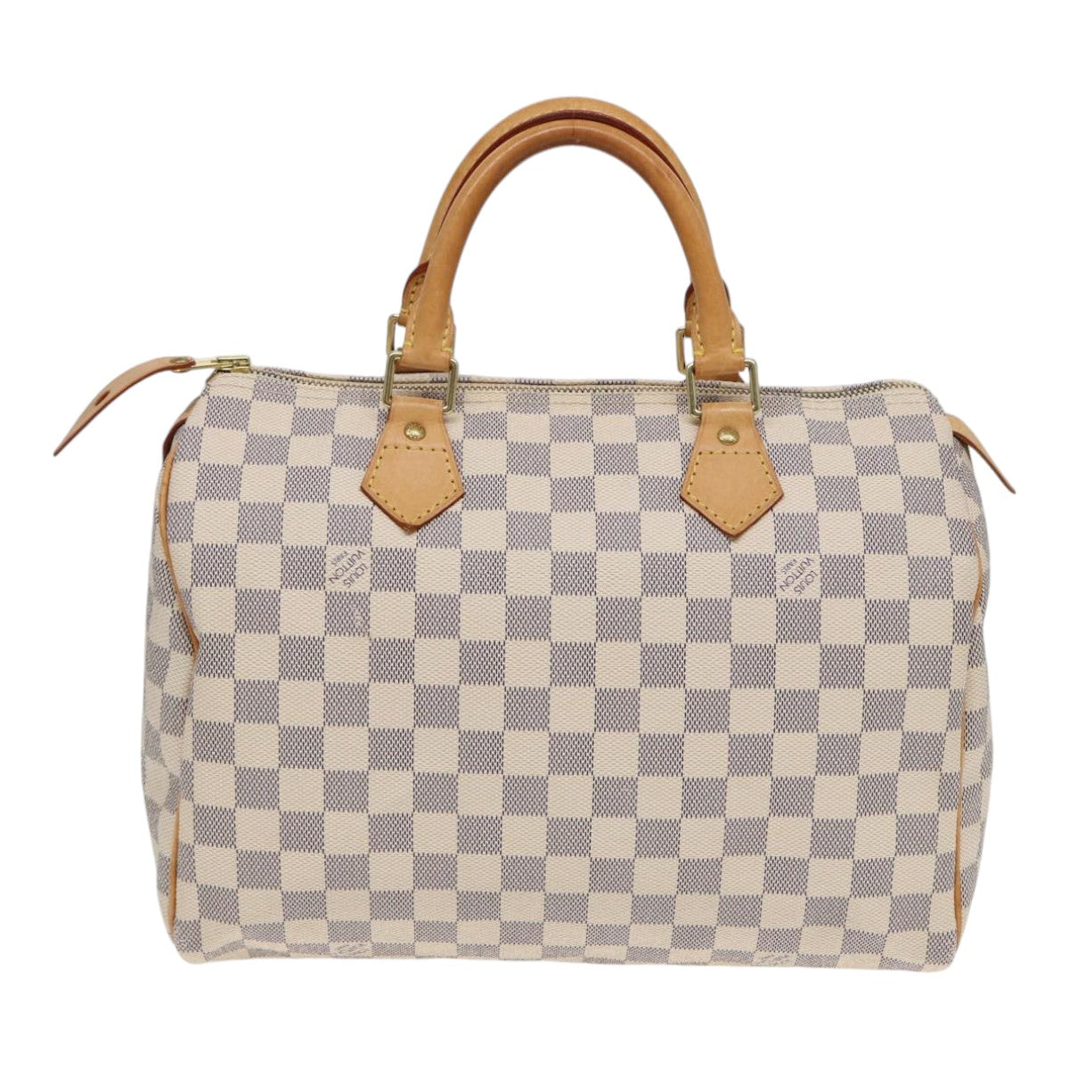 LOUIS VUITTON Damier Azur Speedy 30 Hand Bag N41533 LV Auth 78933