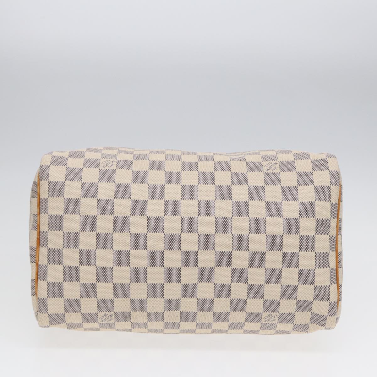 LOUIS VUITTON Damier Azur Speedy 30 Hand Bag N41533 LV Auth 78933