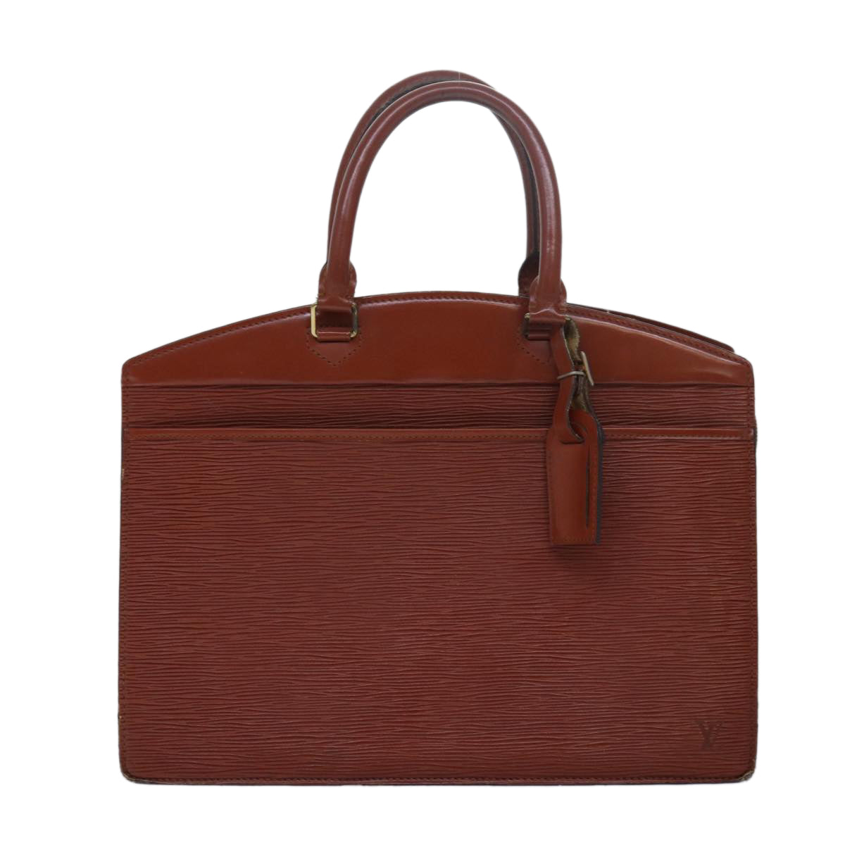 LOUIS VUITTON Epi Riviera Hand Bag Brown M48183 LV Auth 79047