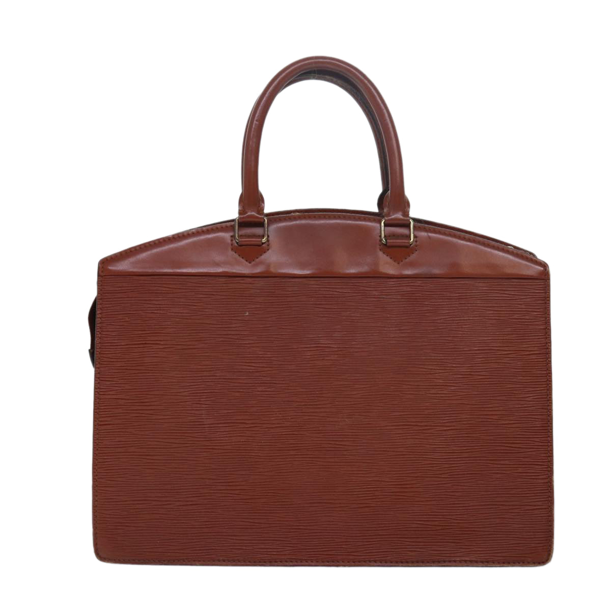 LOUIS VUITTON Epi Riviera Hand Bag Brown M48183 LV Auth 79047