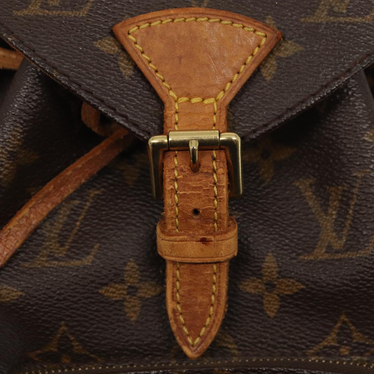 LOUIS VUITTON Monogram Montsouris PM Backpack M51137 LV Auth 79068