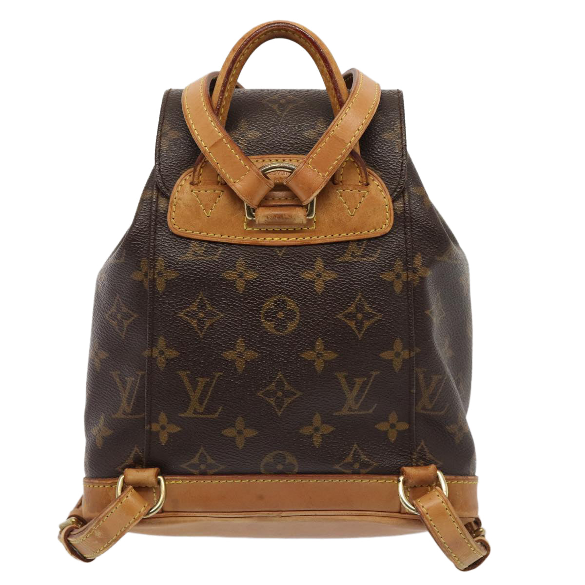 LOUIS VUITTON Monogram Montsouris PM Backpack M51137 LV Auth 79068