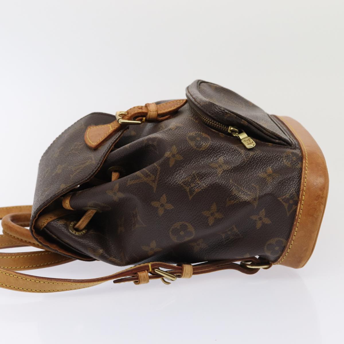 LOUIS VUITTON Monogram Montsouris PM Backpack M51137 LV Auth 79068