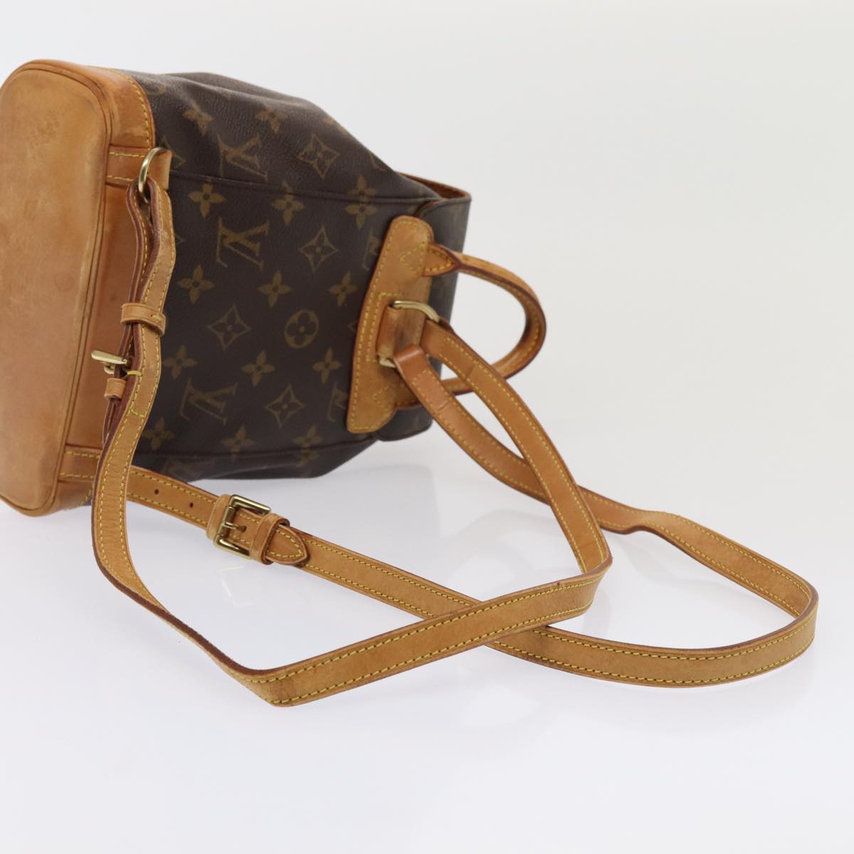 LOUIS VUITTON Monogram Montsouris PM Backpack M51137 LV Auth 79068