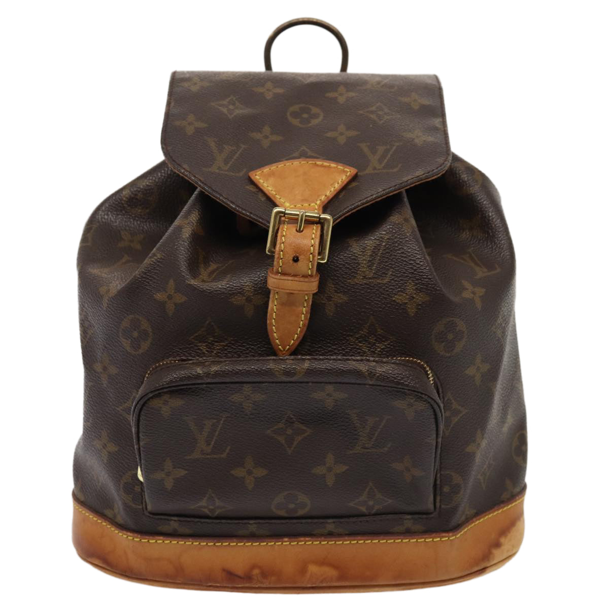 LOUIS VUITTON Monogram Montsouris MM Backpack M51136 LV Auth 79071