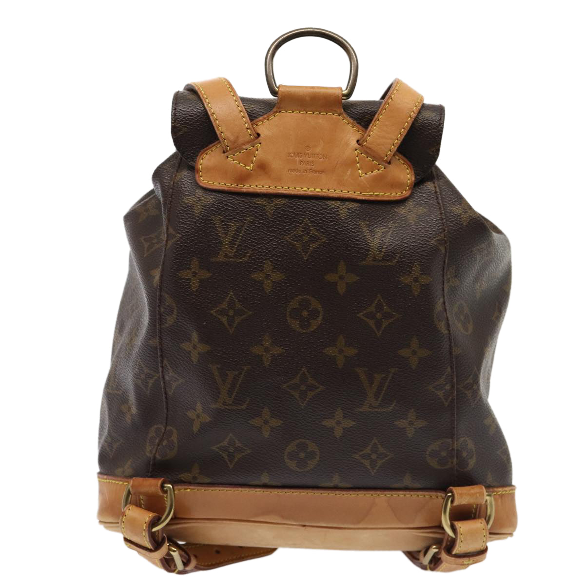 LOUIS VUITTON Monogram Montsouris MM Backpack M51136 LV Auth 79071