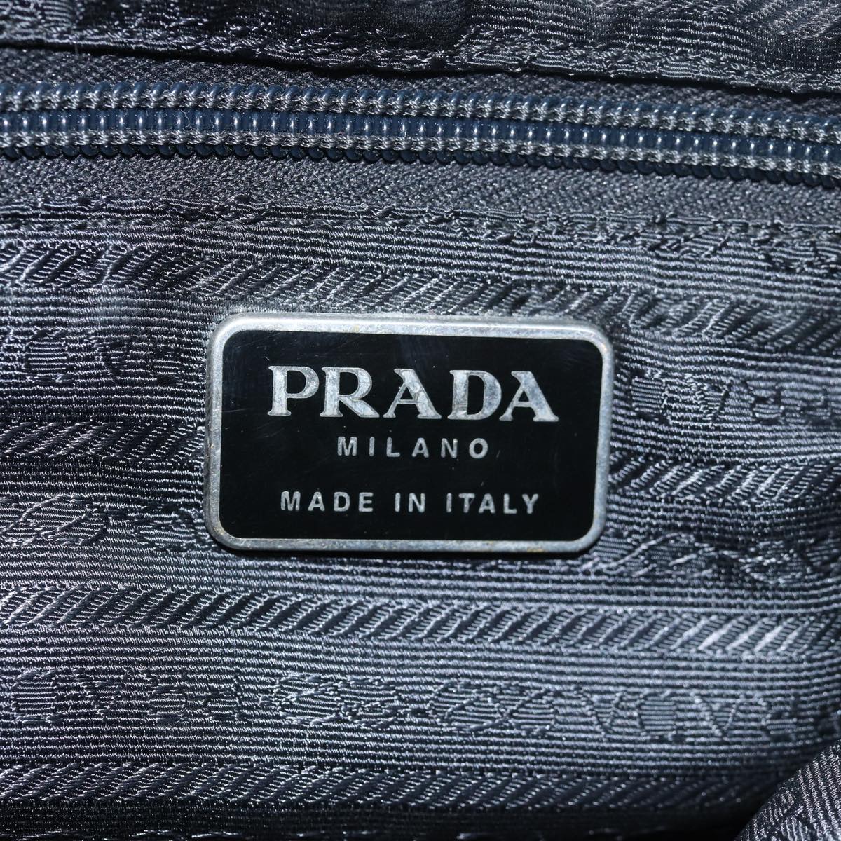 PRADA Backpack Nylon Brown Auth 79149