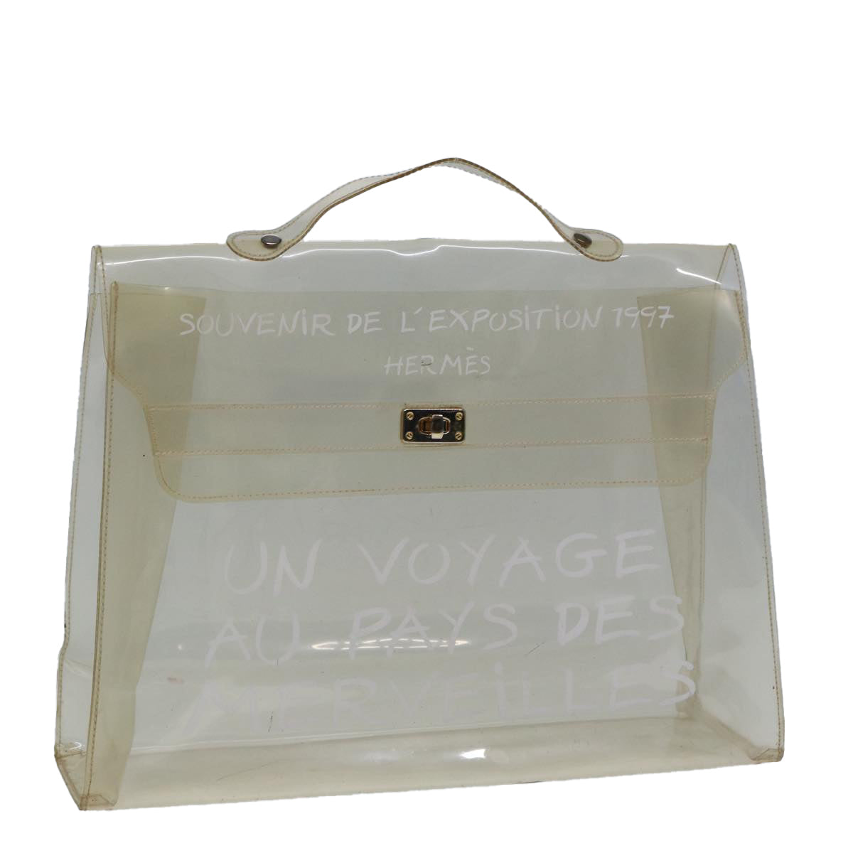 HERMES Vinyl Kelly  Vinyl Clear Auth 79194