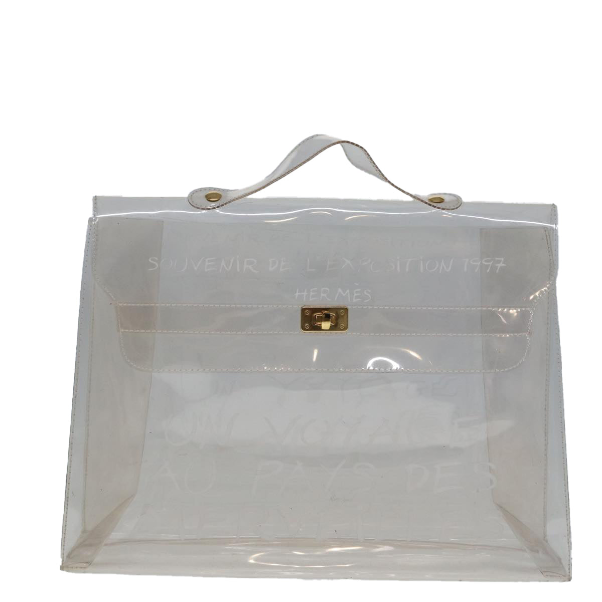 HERMES Vinyl Kelly  Vinyl Clear Auth 79195