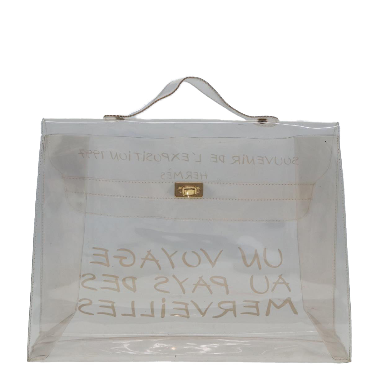 HERMES Vinyl Kelly  Vinyl Clear Auth 79195