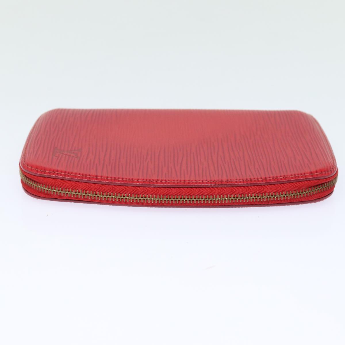 LOUIS VUITTON Epi Agenda Geode Wallet Red M63877 LV Auth 79196