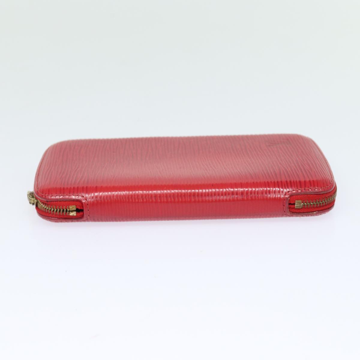 LOUIS VUITTON Epi Agenda Geode Wallet Red M63877 LV Auth 79196