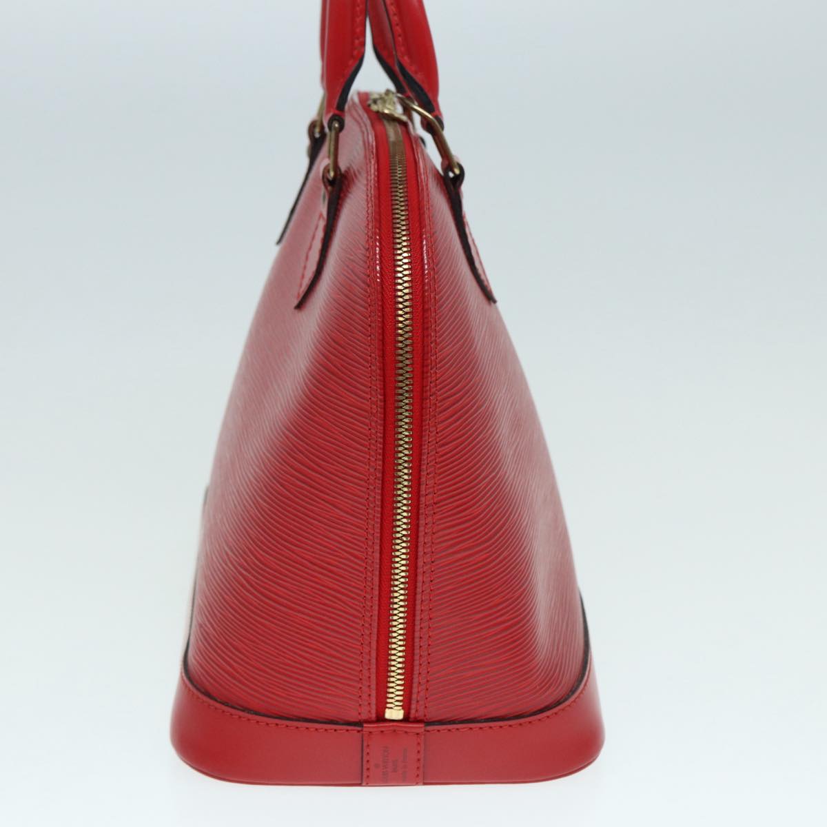 LOUIS VUITTON Epi Alma Hand Bag Castilian Red M52147 LV Auth 79338