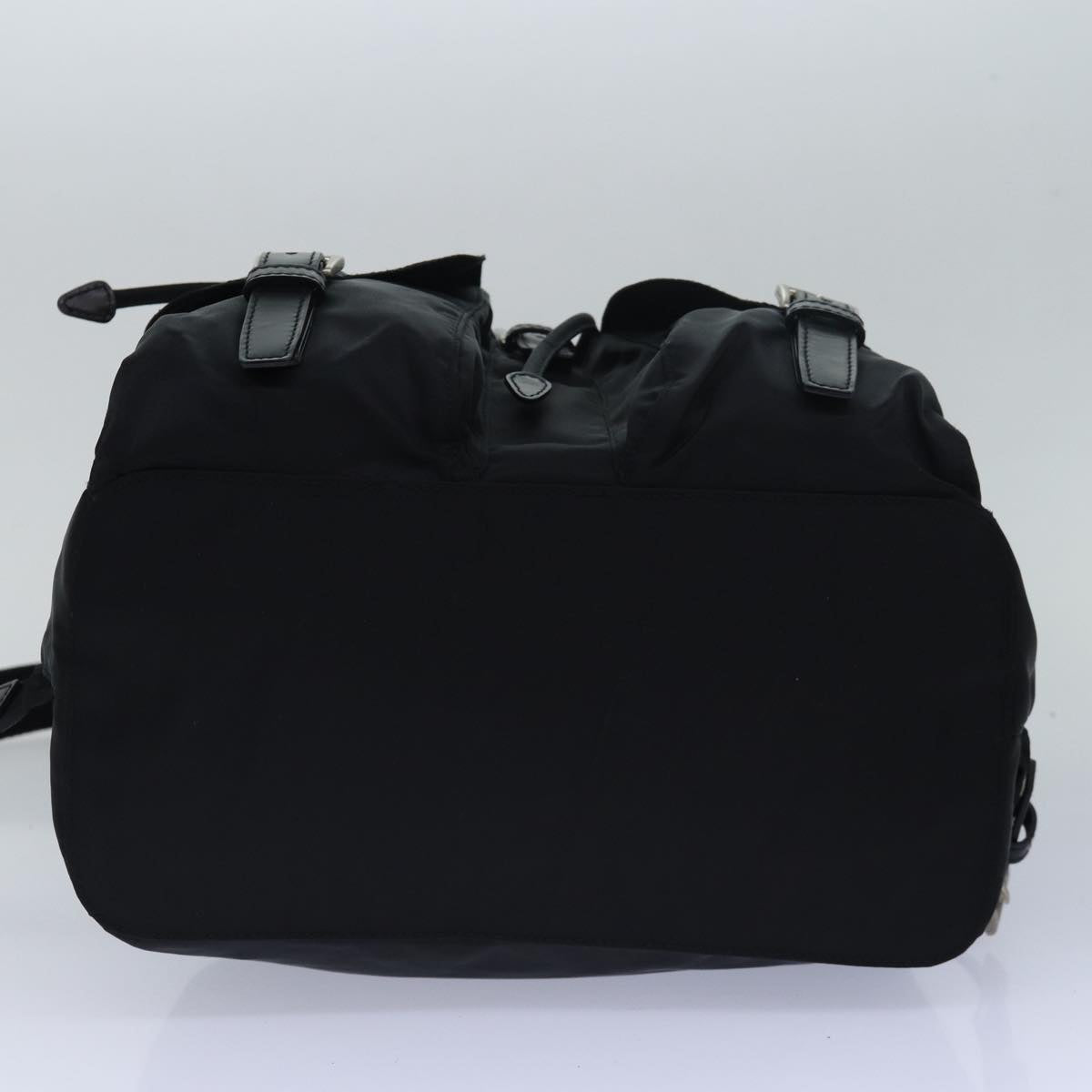 PRADA Backpack Nylon Black Auth 79370