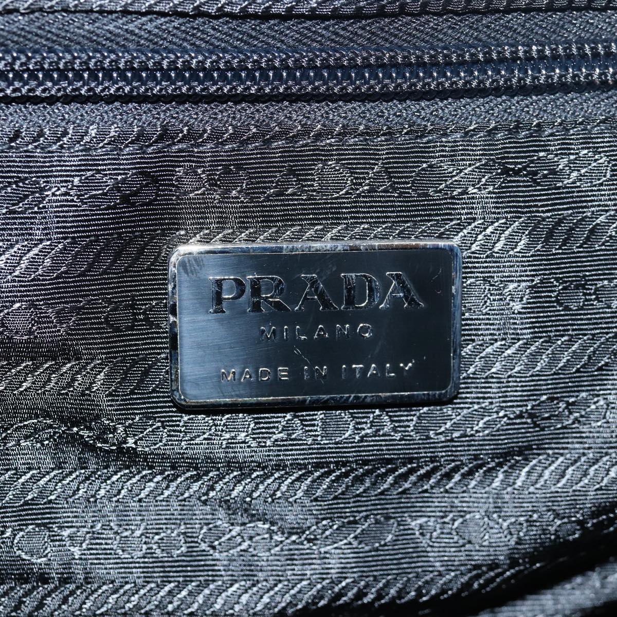 PRADA Backpack Nylon Black Auth 79433A