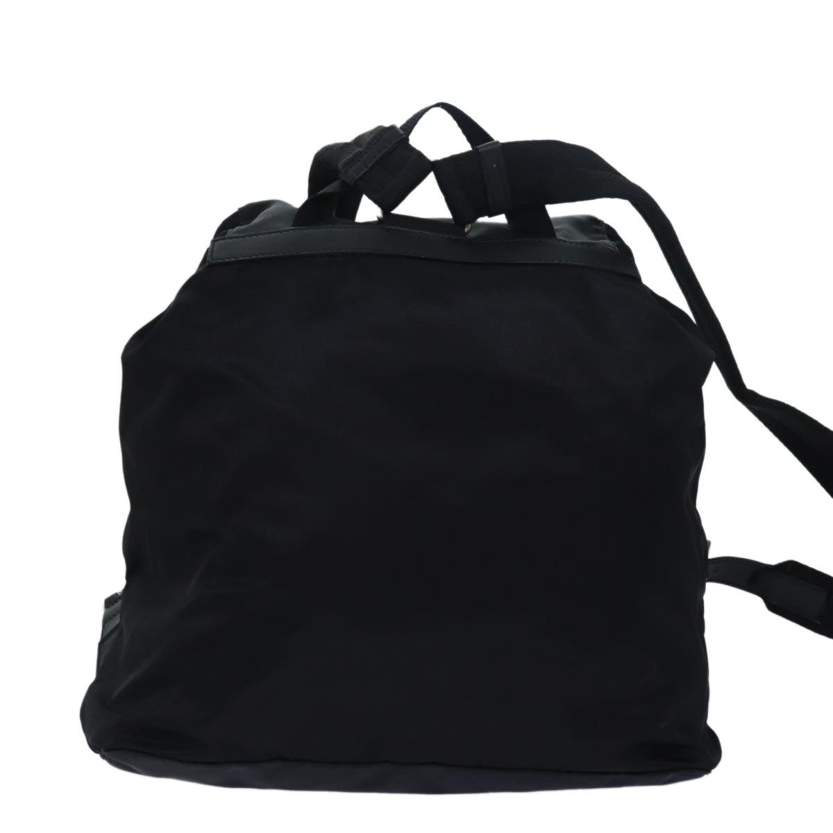 PRADA Backpack Nylon Black Auth 79433A