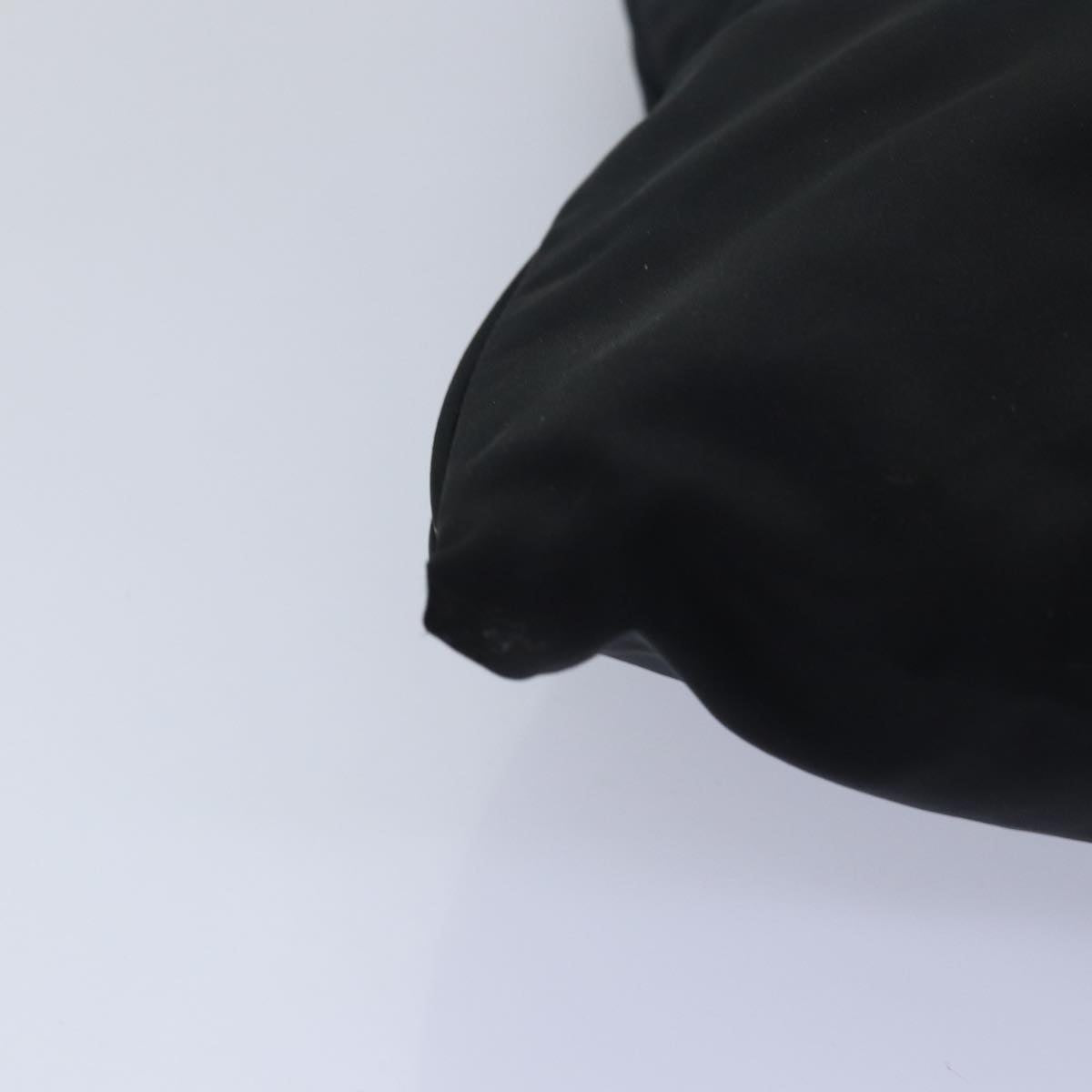 PRADA Shoulder Bag Nylon Black Auth 79556