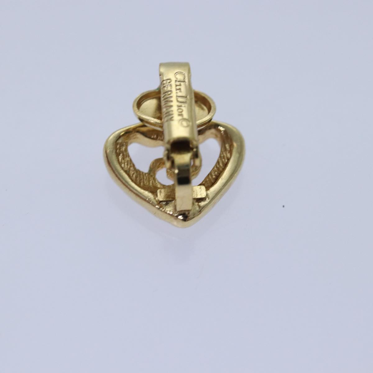 Christian Dior Earring metal Gold Auth 79778