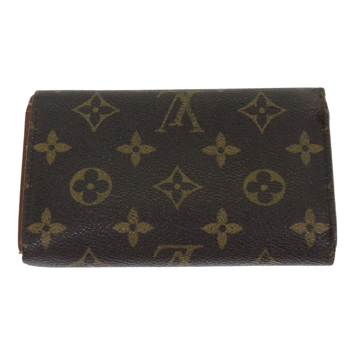 LOUIS VUITTON Monogram Porte Monnaie Billets Tresor Wallet M61730 LV Auth 79857