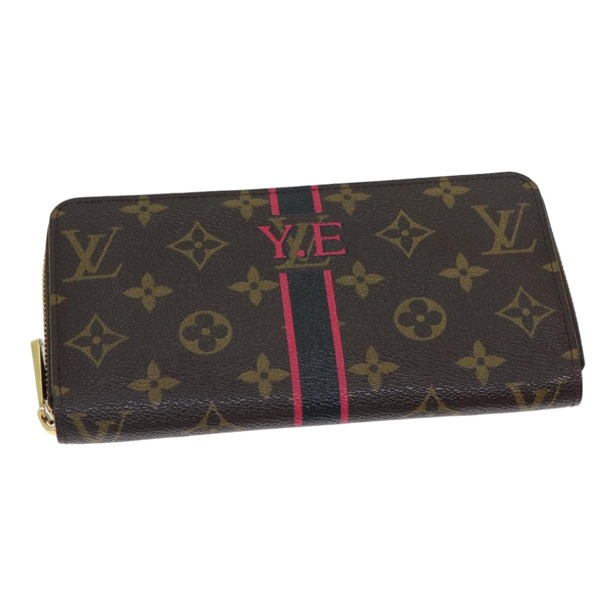 LOUIS VUITTON Monogram My LV Heritage Zippy Wallet Long Wallet LV Auth 79858