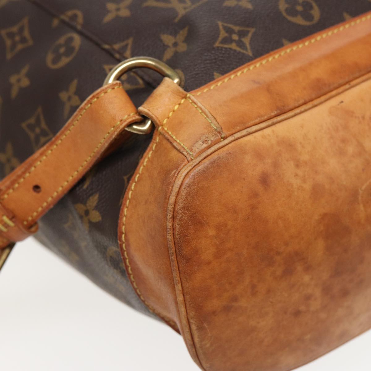 LOUIS VUITTON Monogram Montsouris GM Backpack M51135 LV Auth 79870