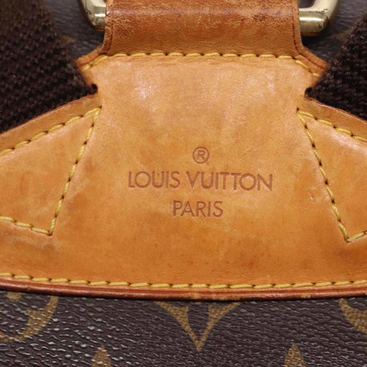 LOUIS VUITTON Monogram Montsouris GM Backpack M51135 LV Auth 79870