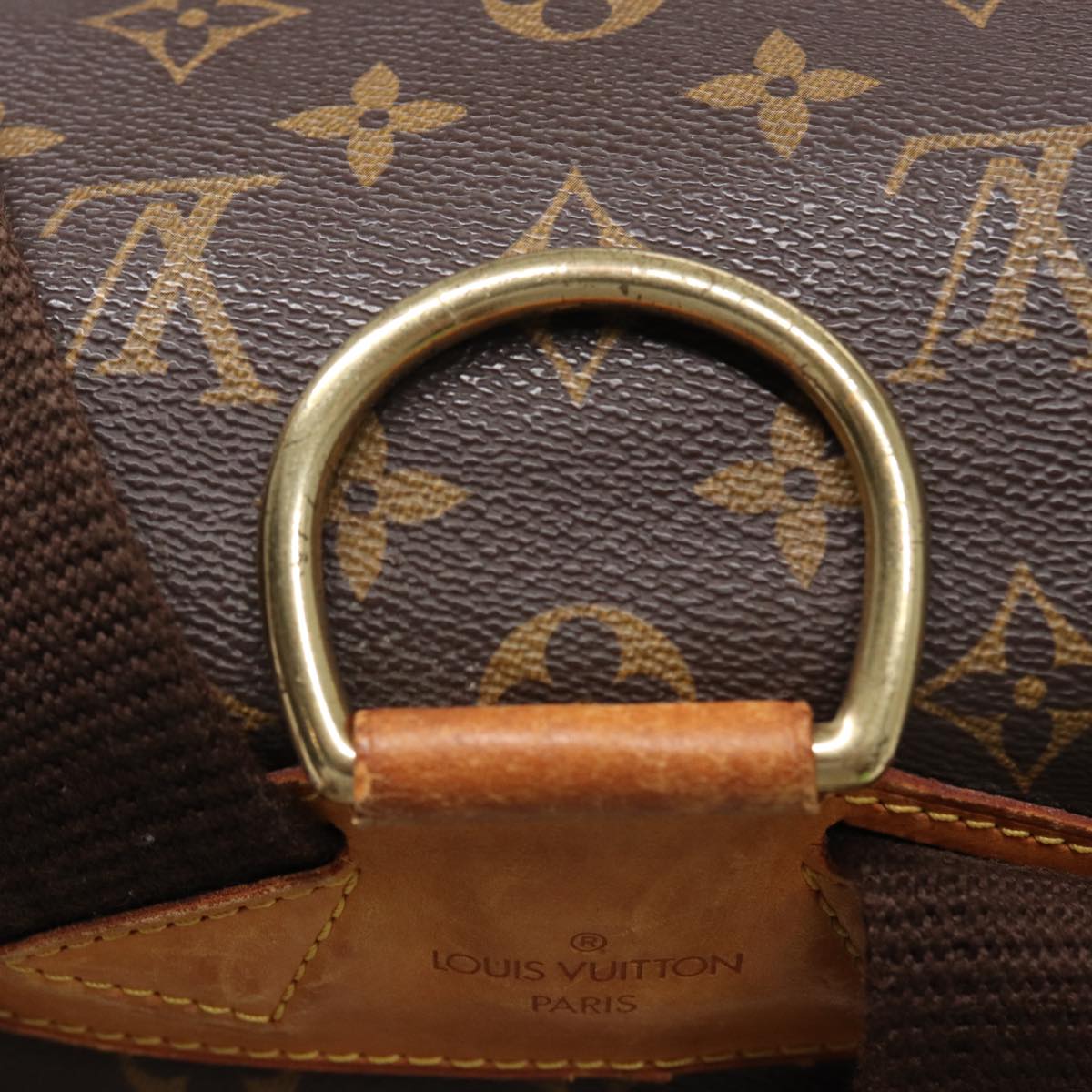 LOUIS VUITTON Monogram Montsouris GM Backpack M51135 LV Auth 79870