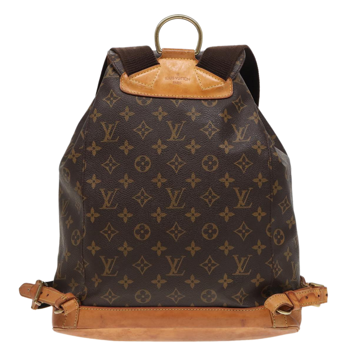 LOUIS VUITTON Monogram Montsouris GM Backpack M51135 LV Auth 79870