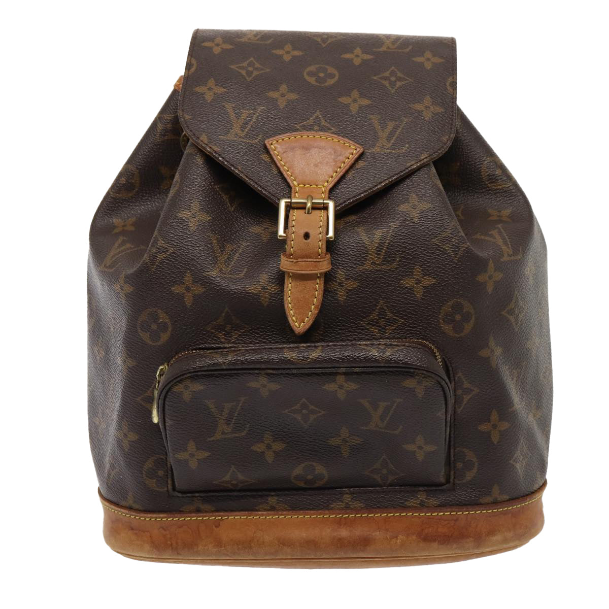 LOUIS VUITTON Monogram Montsouris MM Backpack M51136 LV Auth 79871